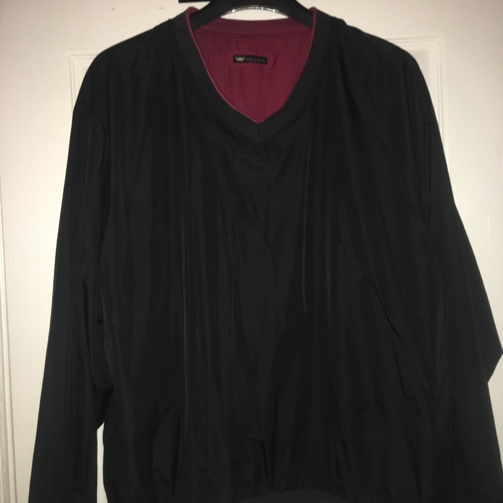 Black Wind Breaker/PullOver Lightweight Jacket